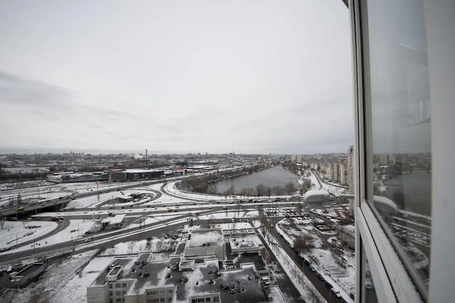 Stylish Panoramic Apartments Dnipro Sail Riverside Kiev Ukrayna