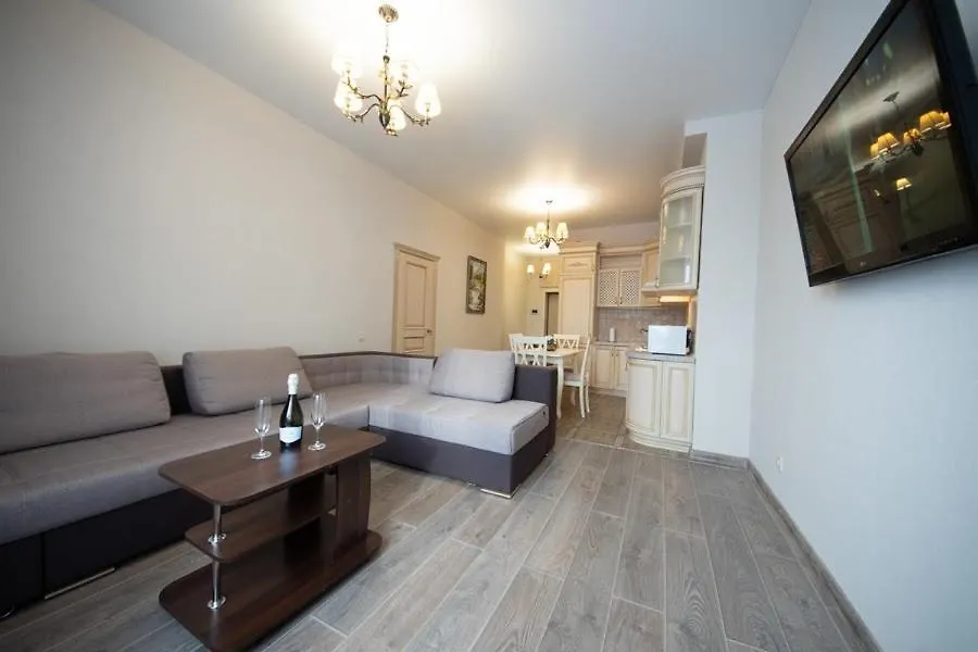 Stylish Panoramic Apartments Dnipro Sail Riverside Kiev