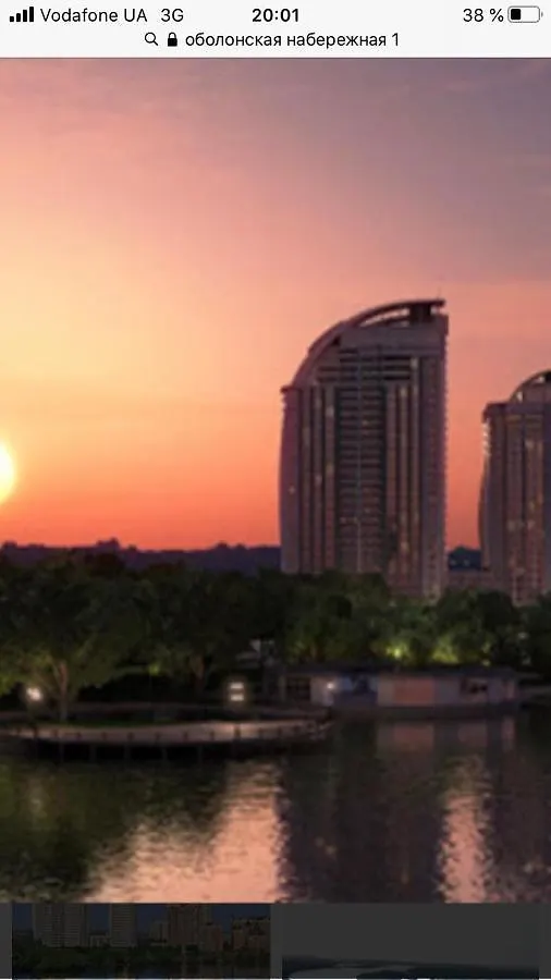 Stylish Panoramic Apartments Dnipro Sail Riverside Kiev